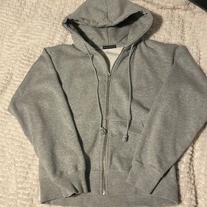 Brandy Melville Zip-Up Hoodie
